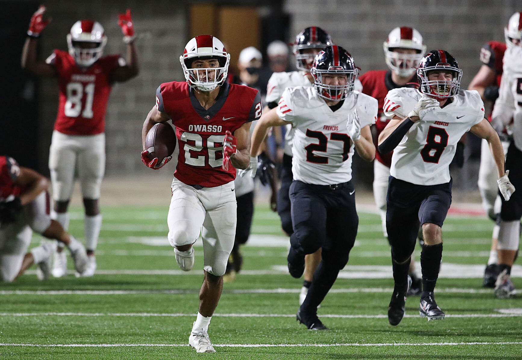Owasso vs. Mustang